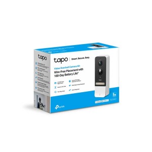 TP-Link Tapo Smart Battery Video Doorbell: 5MP, IR Night Vision, Wireless-CAEL-004