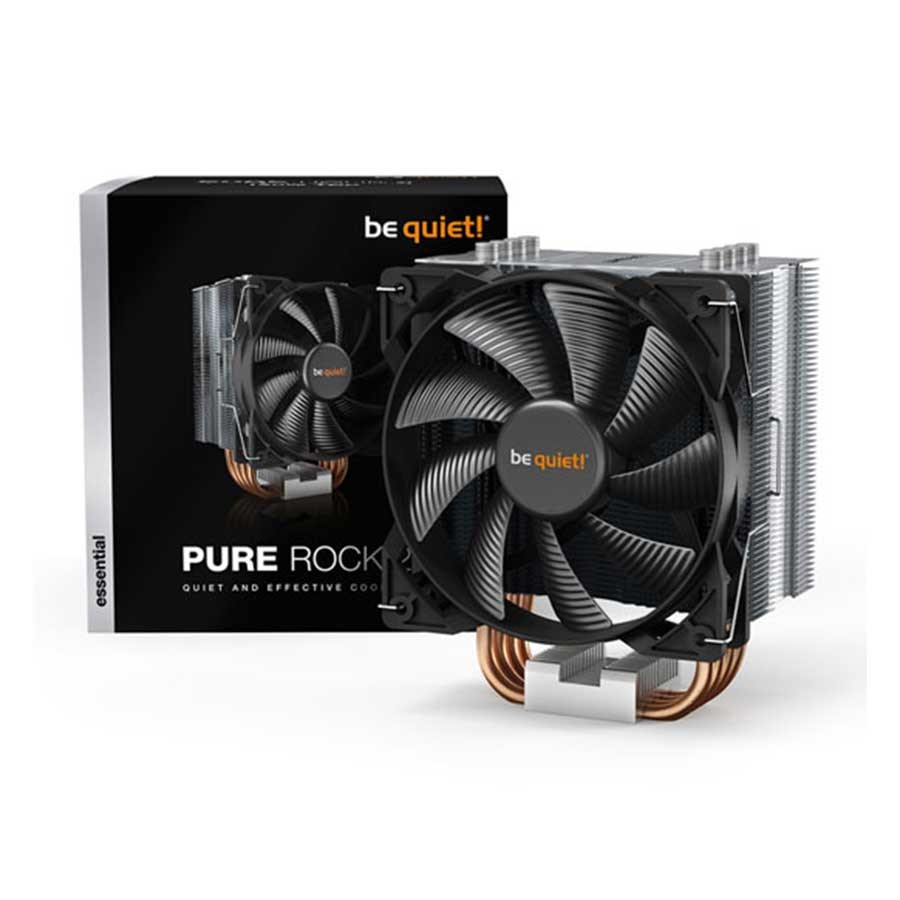 be Quiet BK006 Pure Rock 2, 150W TDP, 1500 RPM, 26.8 dBA CPU Cooler