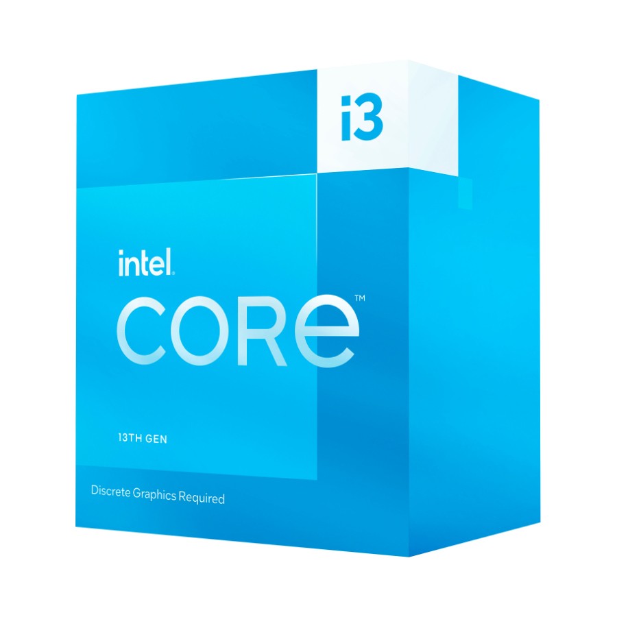 Intel Core i3-13100F 4 Cores up to 4.50GHz 58W LGA 1700 Raptor Lake Processor