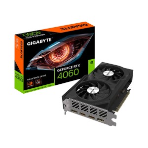 GIGABYTE NVIDIA GeForce RTX 4060 WINDFORCE OC 8GB GDDR6 8K Display Ada Lovelace Video Card-GPHO-005