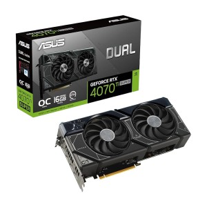 ASUS Dual GeForce RTX™ 4070 Ti SUPER OC Edition 16GB GDDR6X NVIDIA Ada Lovelace Graphics C-GPHO-013