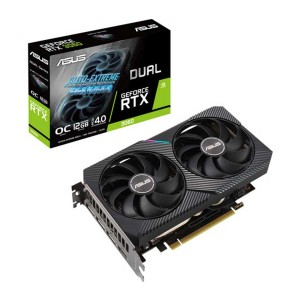 ASUS DUAL-RTX3060-O12G-V2-OC 12GB GDDR6 PCIe 4.0 4x Displays Graphics Card-GPHO-028