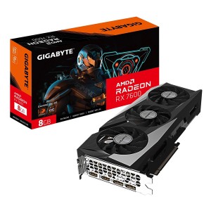 Gigabyte Radeon™ RX7600 8GB GDDR6 RDNA 3 PCIE 4.0 x16, 4x 4K Display Graphics Card-GPHO-031