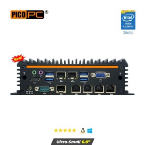 Intel® 3865U 6 LAN 4G Fanless Security Gateway Appliance-MNHO-083