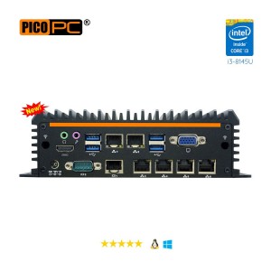 Intel® i3-8145U 6 LAN 4G Fanless Security Gateway Appliance