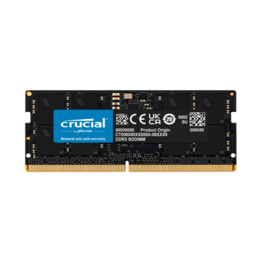 Crucial CT16G56C46S5 16GB DDR5 SODIMM Non-ECC 5600MHz Desktop/Laptop Memory