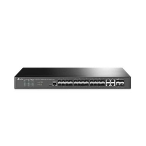 Tp-Link TL-SG3428XF JetStream 24-Port SFP L2+ with 4 10GE SFP+ Dual RPSU Managed Switch-SWHO-005