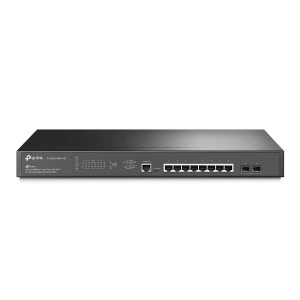 Tp-Link JetStream 8-Port 2.5GbE and 2-Port 10GE SFP+ with 8-Port PoE+ Managed Switch-SWHO-006