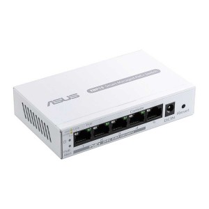 ASUS ExpertWiFi EBP15 5-Port GbE with 4 PoE+ ports Smart Managed Switch-SWHO-007