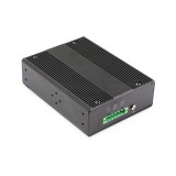 Startech Industrial 6 Port GbE 4 PoE+ RJ45, 2 SFP Rugged DIN Mountable Unmanged Switch-SWHO-010