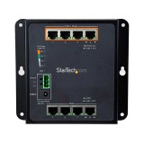 Stratech Industrial 8 Port, 4 x PoE+ Hardened GbE Layer/L2 Managed Rugged IP30 Switch-SWHO-011