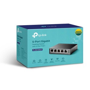 Tp-link TL-SG1005LP 5-Port Gigabit, 4 PoE+ Ports Desktop Unmanaged Network Switch-SWHO-014