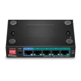 TRENDnet TPE-LG50 5x Port Gigabit, 4x Long Range PoE+ Unmanaged Network Switch-SWHO-015