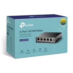 Tp-link TL-SF1005P 5-Port 10/100Mbps, 4 PoE+ Ports Desktop Unmanaged Network Switch-SWHO-019