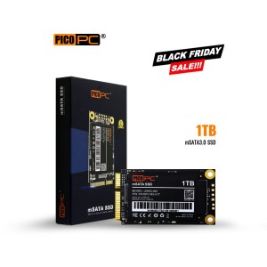 PICOPC 1TB mSATA3.0 SSD 3D NAND Internal Solid State Drive-UDHO-065