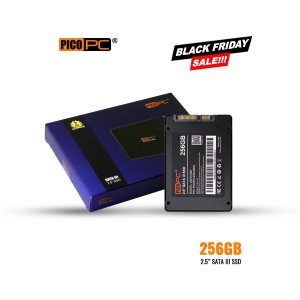 PICOPC 256GB 2.5" SATA 3.0 SSD 3D NAND Solid State Drive-UDHO-068